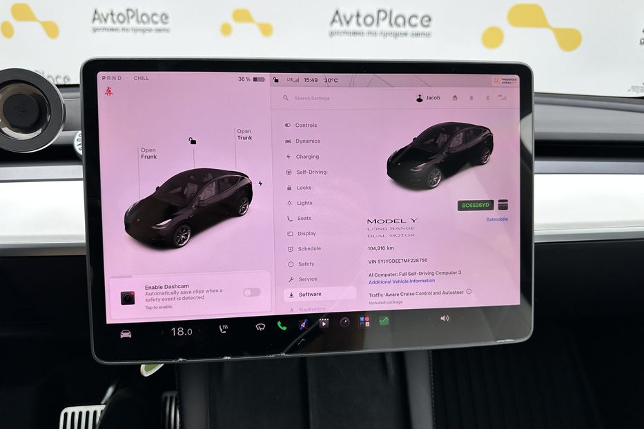 Продам Tesla Model Y 82 квт  2021 года в Луцке
