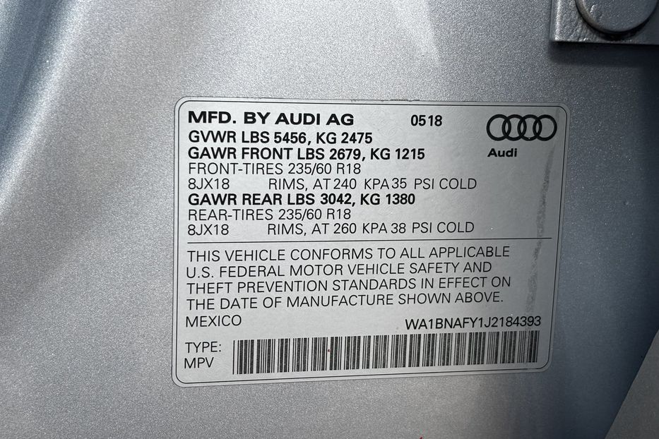 Продам Audi Q5 Premium Plus  4393 2018 года в Львове