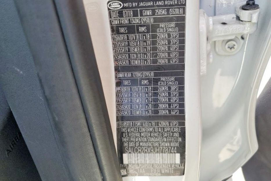 Продам Land Rover Discovery Sport HSE 2018 года в Житомире