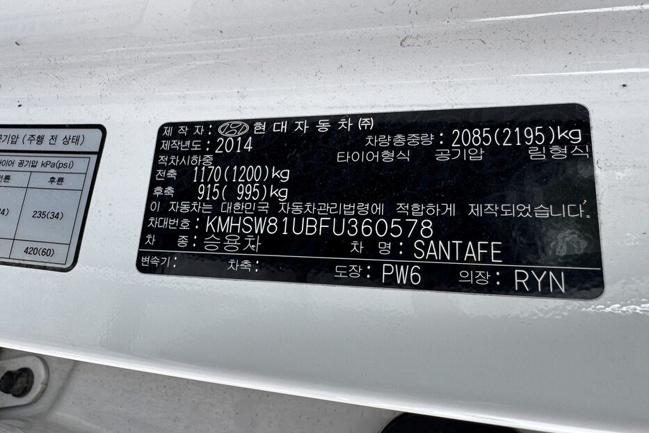 Продам Hyundai Santa FE 2.0CRDi (197 k.c) Panorama  2014 року у м. Умань, Черкаська область